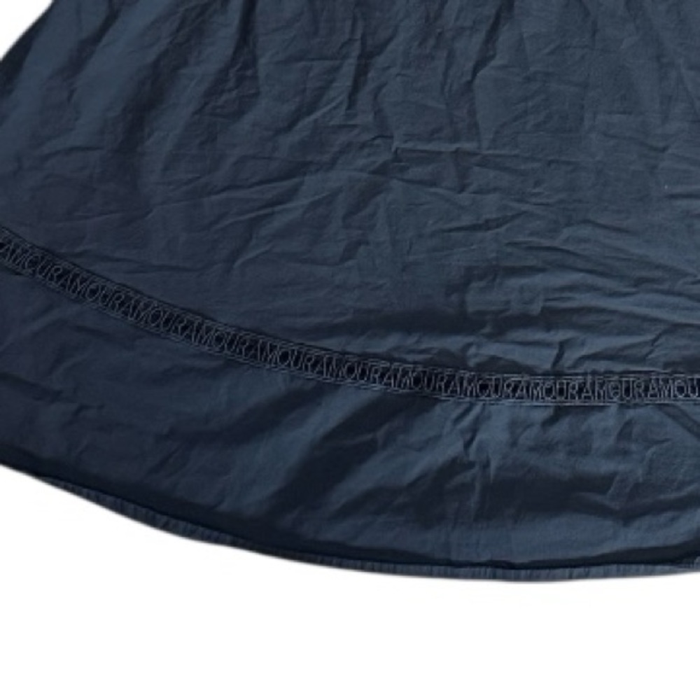 Moncler A-Line Crew Neck Knee-Length Dress in Navy in GUC, Size XS - Picture 5 of 8